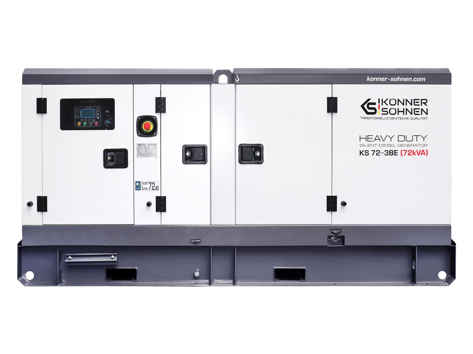 Генератор дизельний Könner&Söhnen KS 72-3BE